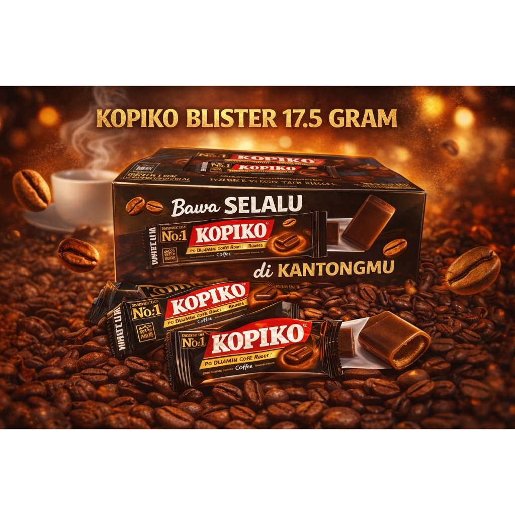 (12pack) KOPIKO Permen blister pack 17.5 Gram BOX