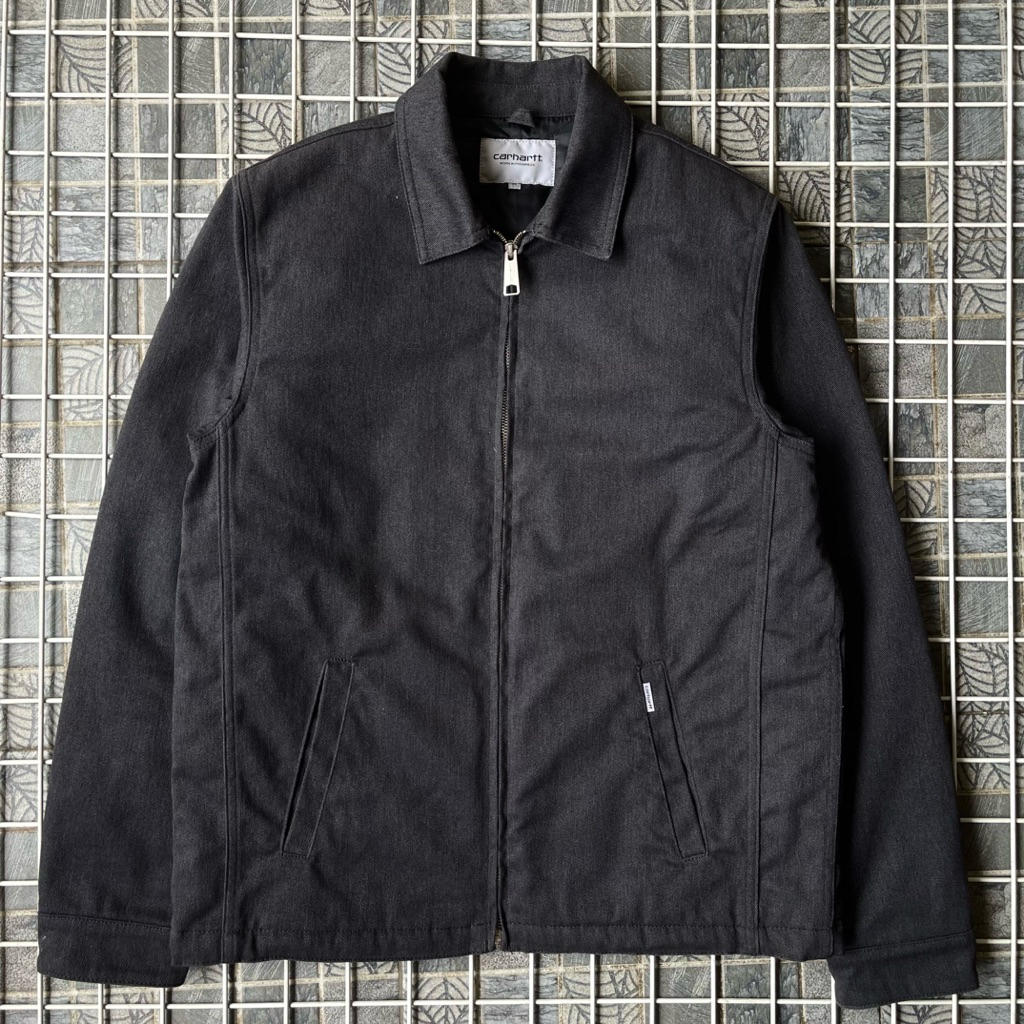CARHARTT WIP - MODULAR JACKET LINED GREY RISED