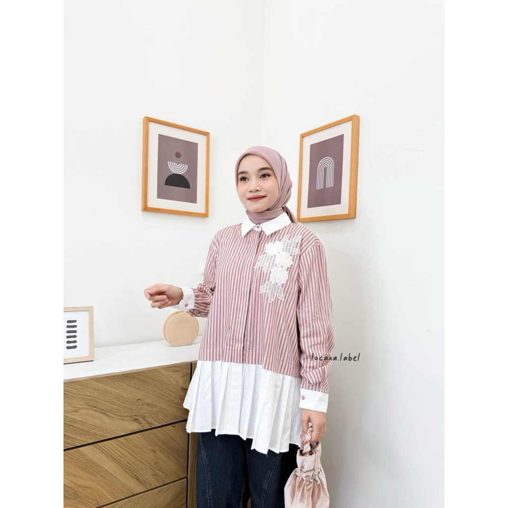 LOCANA LABEL / DUMMA BLOUSE ORIGINAL LOCANA LABEL