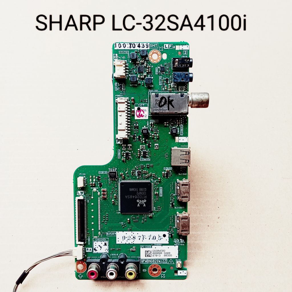 MB Mainboard Motherboard Tv LED Sharp LC-32SA4100i LC-32SA41021i