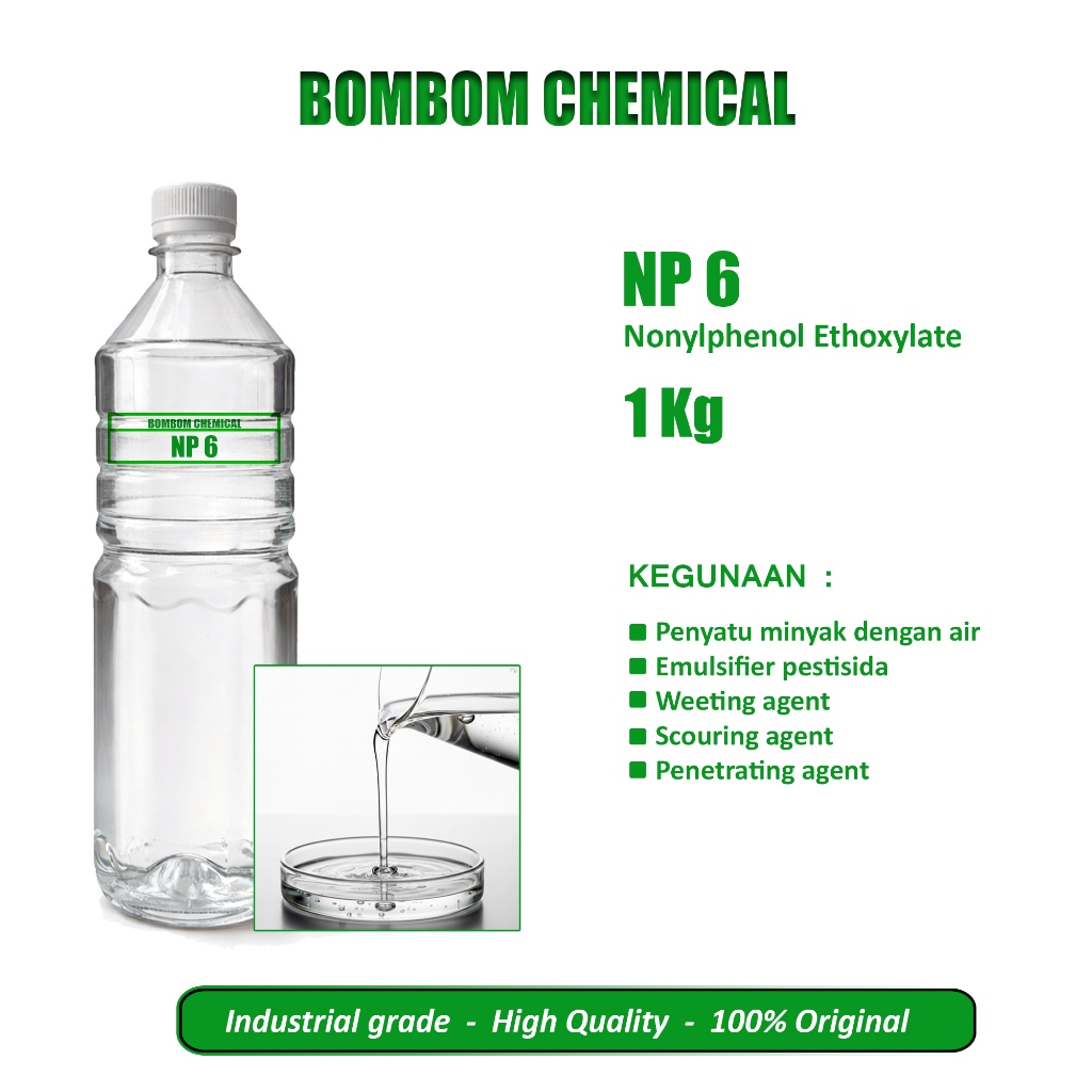 Np 6 - Emulsifier - Penyatu Minyak & Air