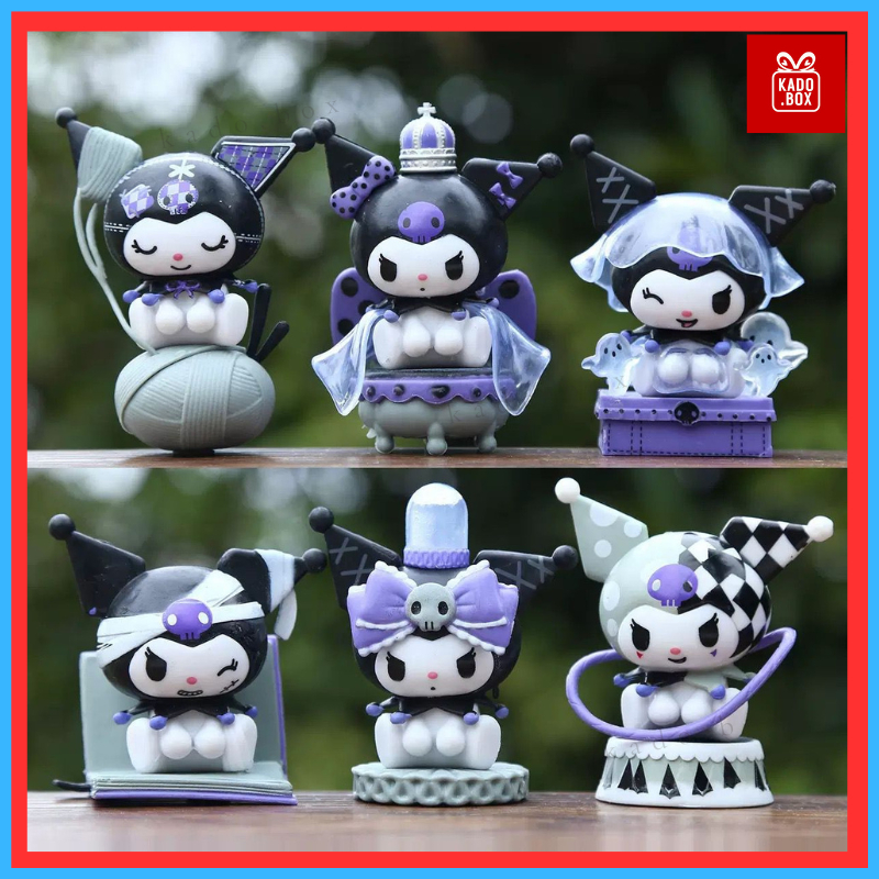 Blind Box Kuromi My melody Figure Random | My Melody Kuromi Figur Koleksi Lucu