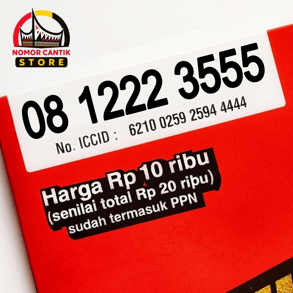 NOMOR CANTIK TELKOMSEL SIMPATI 10 DIGIT TRIPLE 222 555 ANGKA BESAR HOKI BUKAN KWARTED PANCA HEXA