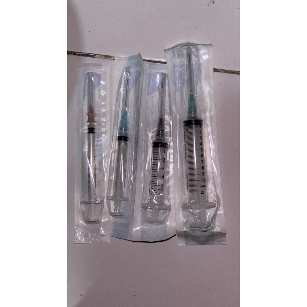 Spuit 1cc, 3cc, 5cc, 10cc