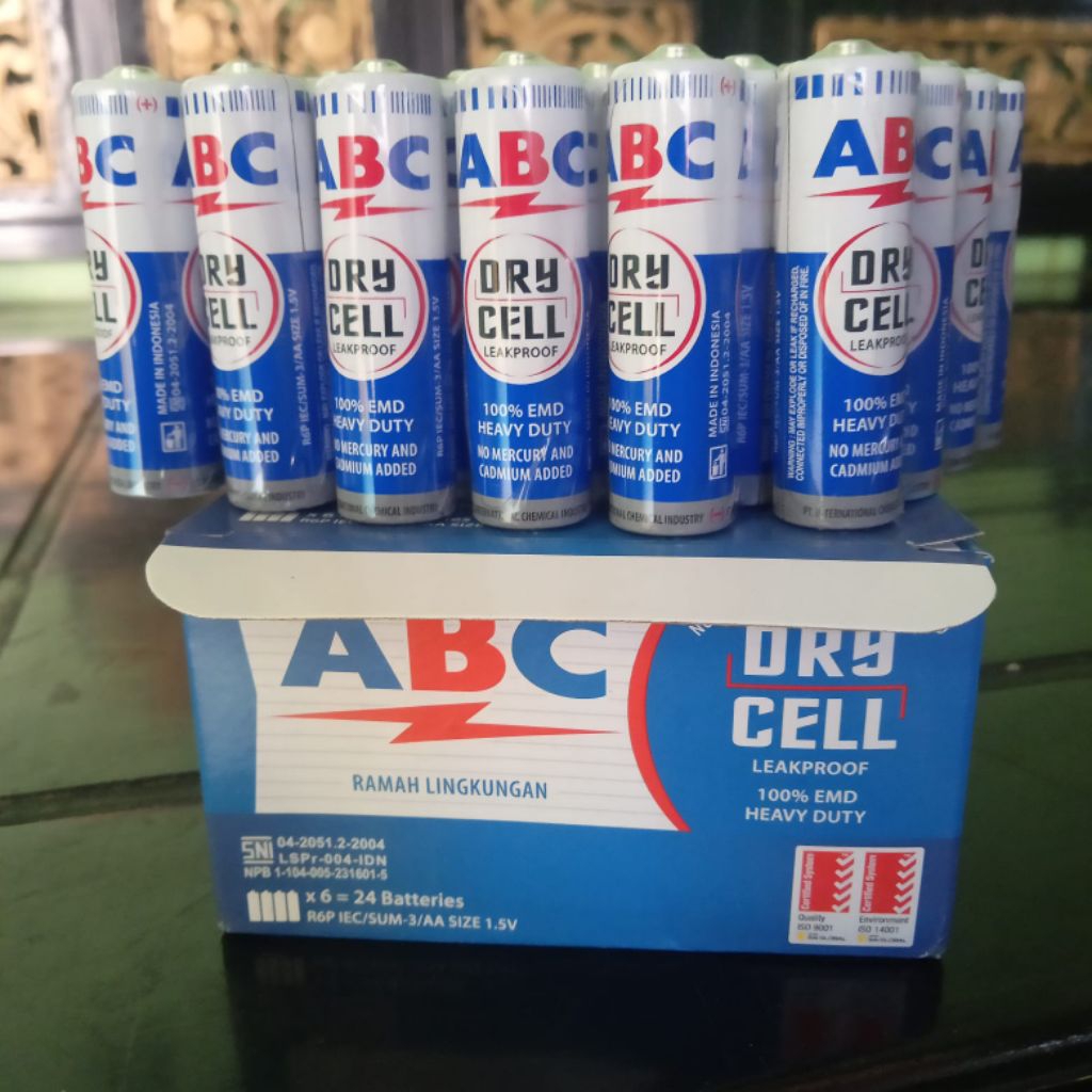 batu baterai ABC AA/batu baterai jam/batu ABC AAA
