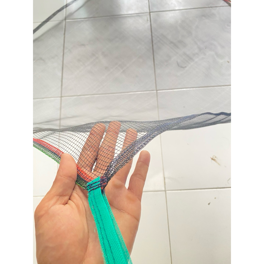 Anco bahan waring 115cmx115cm Jaring anco Jaring ikan kecil