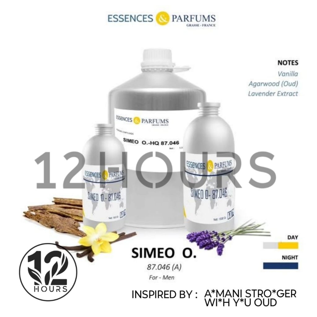 Bibit parfum Murni Essences&parfum " SIMEO O " grade A  repack  50gr dan 100gr