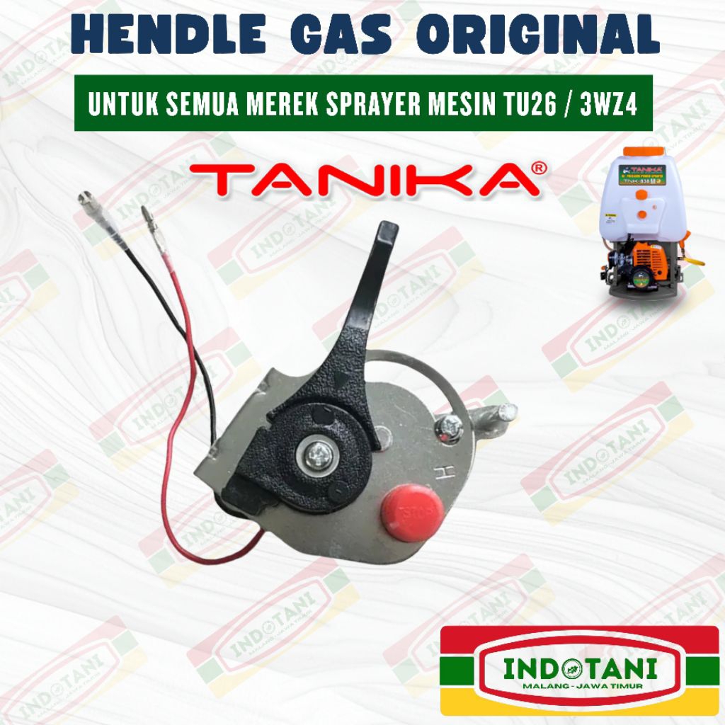 HENDLE GAS SPRAYER TU26 / GAS SPRAYER 2 TAK / GAGANG GAS TANGKI SEMPROT 2 TAK / GAS MESIN SEMPROT 2 