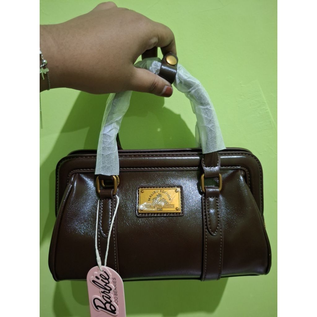TAS BARBIE MALIBU TABUNG ORIGINAL
