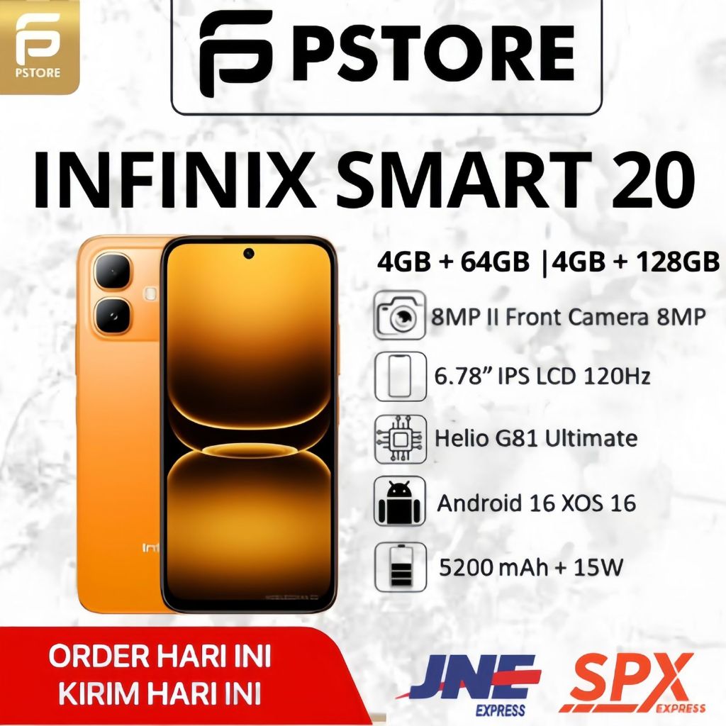 Pstore INFINIX SMART 20 NEW GARANSI RESMI INDONESIA