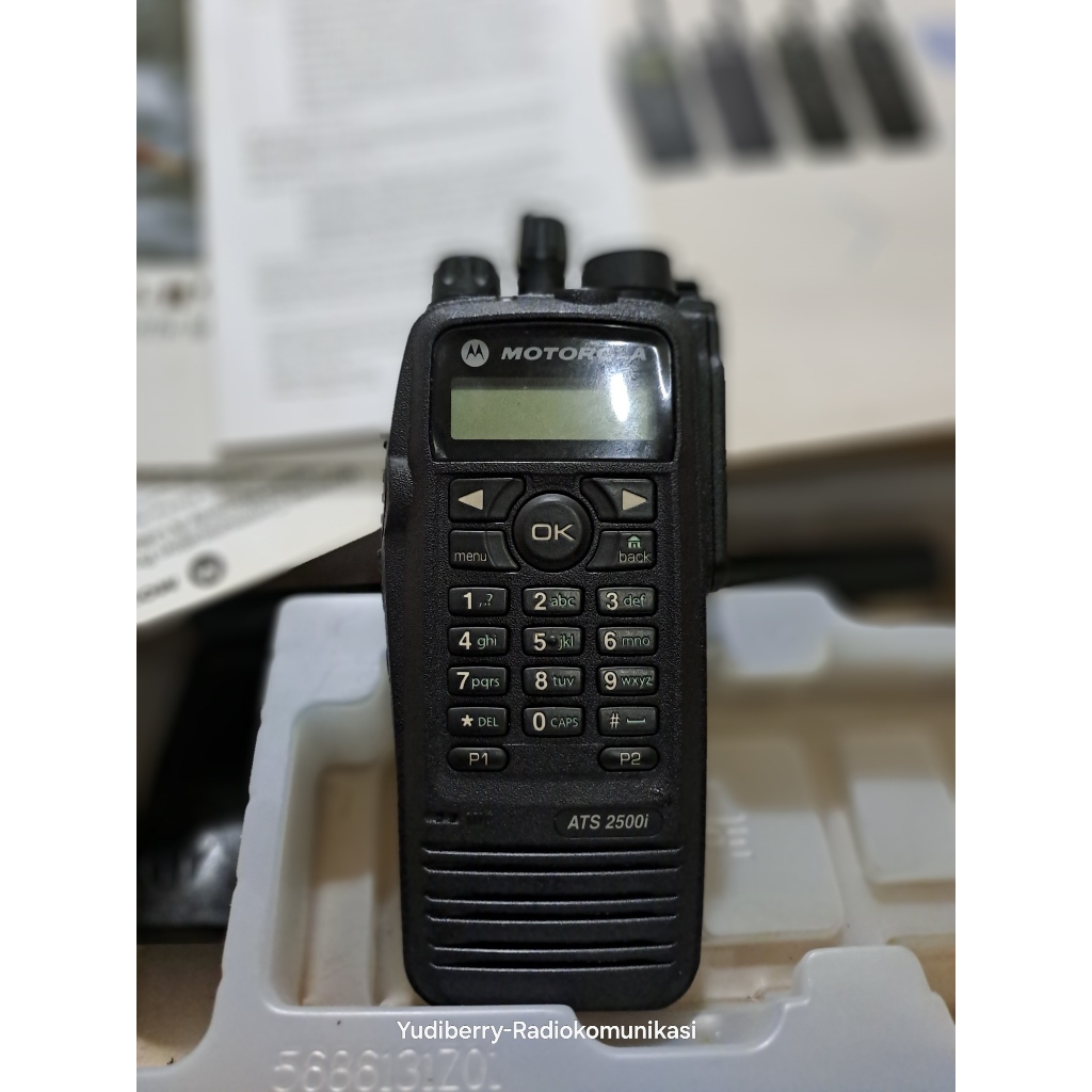 Ht Motorola Ats2500i Trunking 800mhz Normal Walkie Talkie Motorola ATS 2500 i Bekas MOTOROLA ATS2500