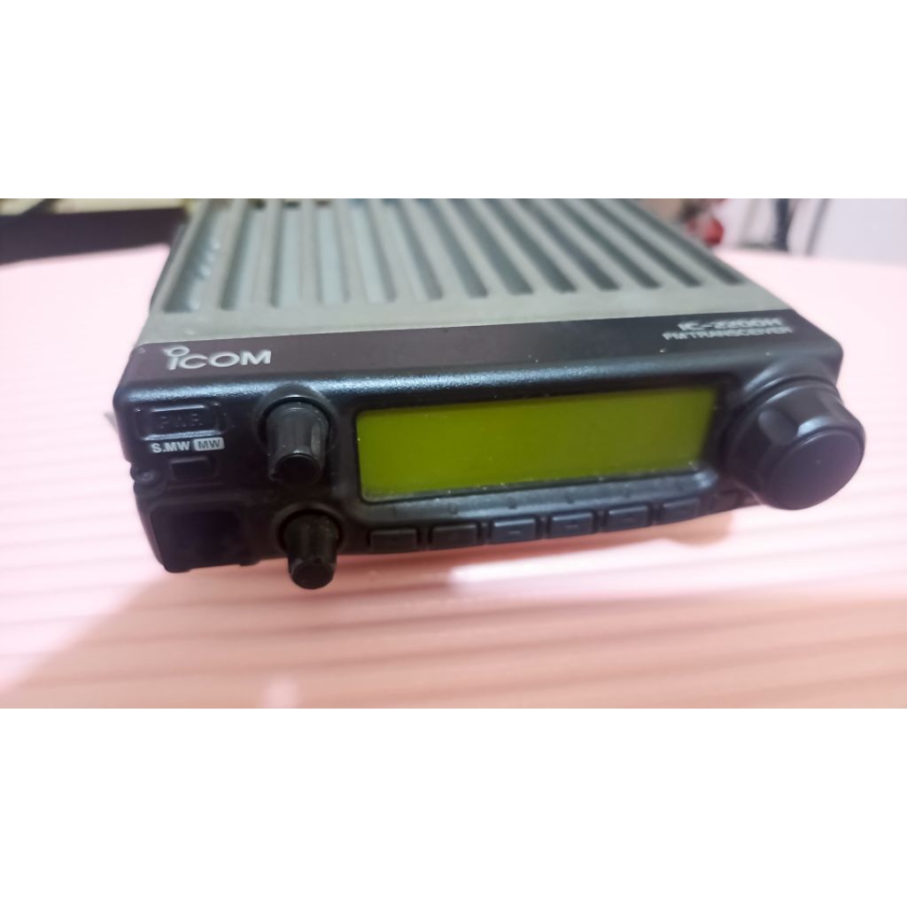icom ic2200H segel, radio komunikasi  dua arah home statiun rig power 70 watt up, kondisi original p