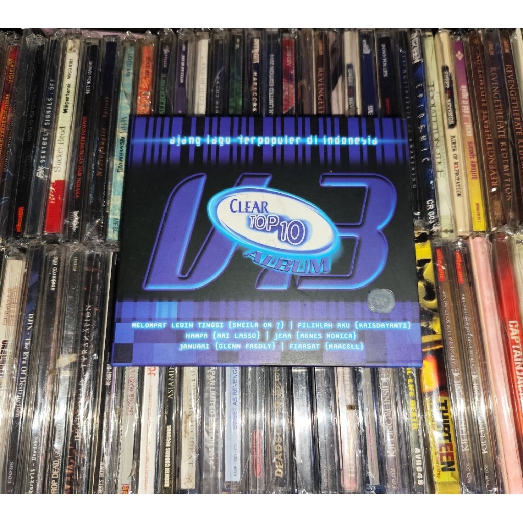 CD Clear Top 10 Vol. 3 - Sheila on 7, Tere, Melly & Anto Hoed, Marcell, Krisdayanti, Audy, Ari Lasso