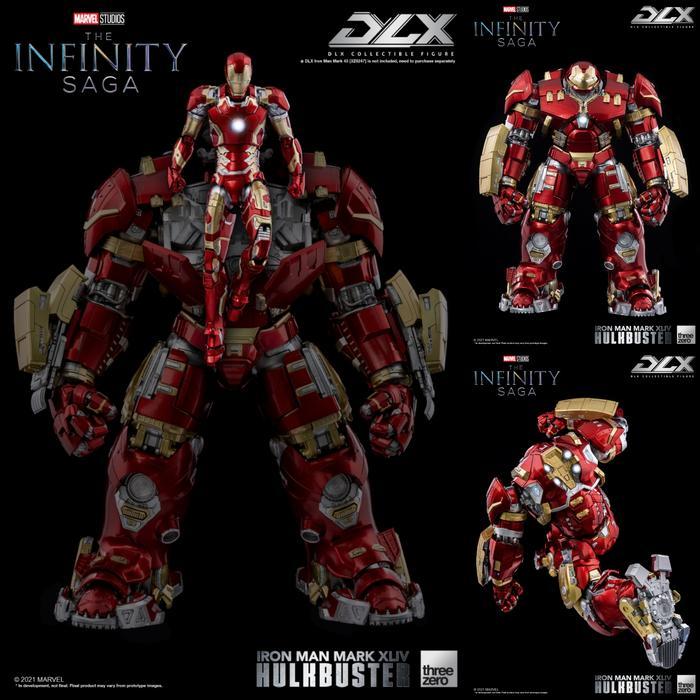 Action Figure Threezero 3Z0248 1/12 Iron Man Mark 44 Hulkbuster DLX