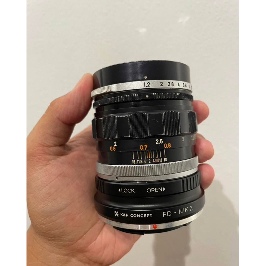 Canon FL 58mm f1.2