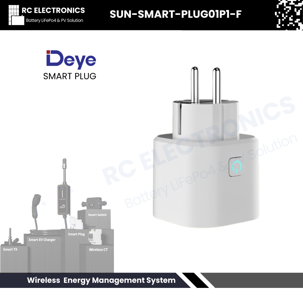 Deye Smart Plug | SUN-SMART-PLUG01P1-F