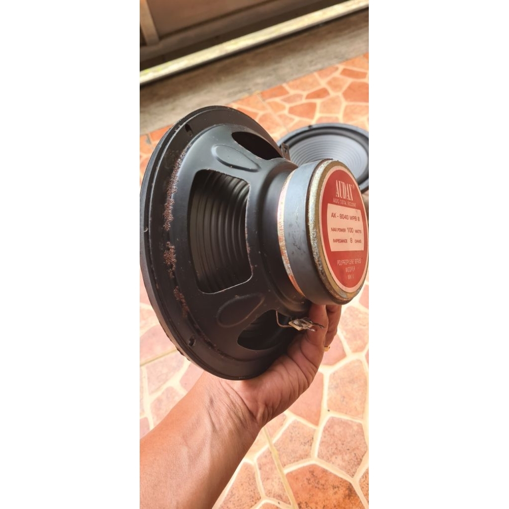 speaker audax 8 in AX 8040 WPB 8