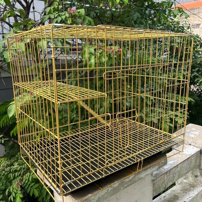 Premium Kandang Kucing Anjing Kandang Musang Kandang Kucing Tingkat Besar Jumbo Kandang Tingkat