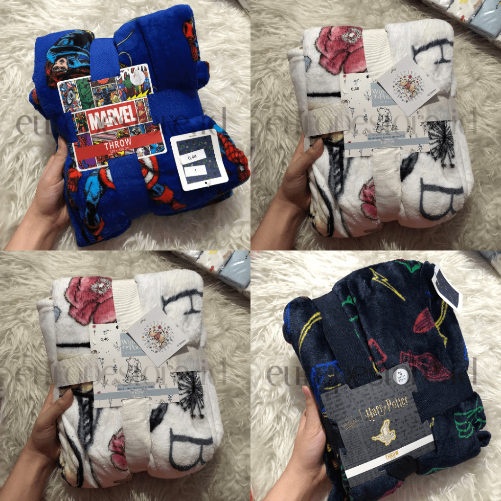 READY STOCK Primark Disney Selimut/blanket/throw - Original Primark Eropa