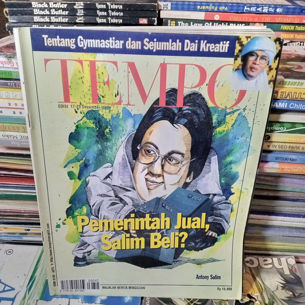 majalah tempo edisi Desember 2001 138 halaman
