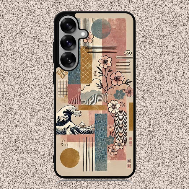 Phone Case A5x Series A50 A51 A52 A53 A54 A55 A56 A36 A26 Tpu Rubber Custom Sakura Fusion