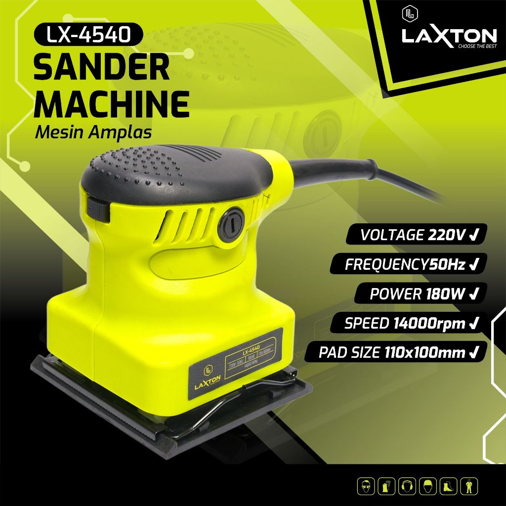 Laxton LX-4540 Sander machine mesin amplas