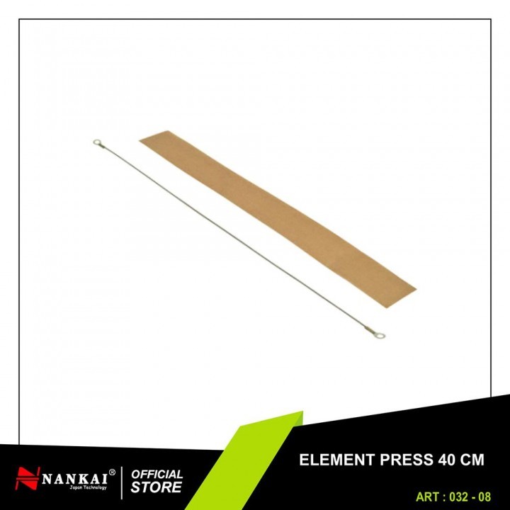 ELEMENT PRESS PLASTIK 40 CM (5 PCS) NANKAI