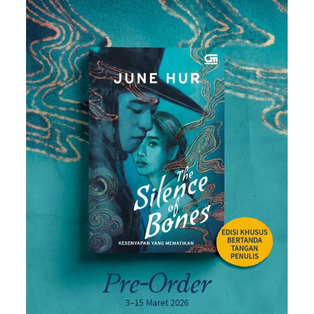 Pre Order Novel The Silence of Bones (Kesenyapan yang Mematikan) Versi TTD - June Hur - Buku GPU