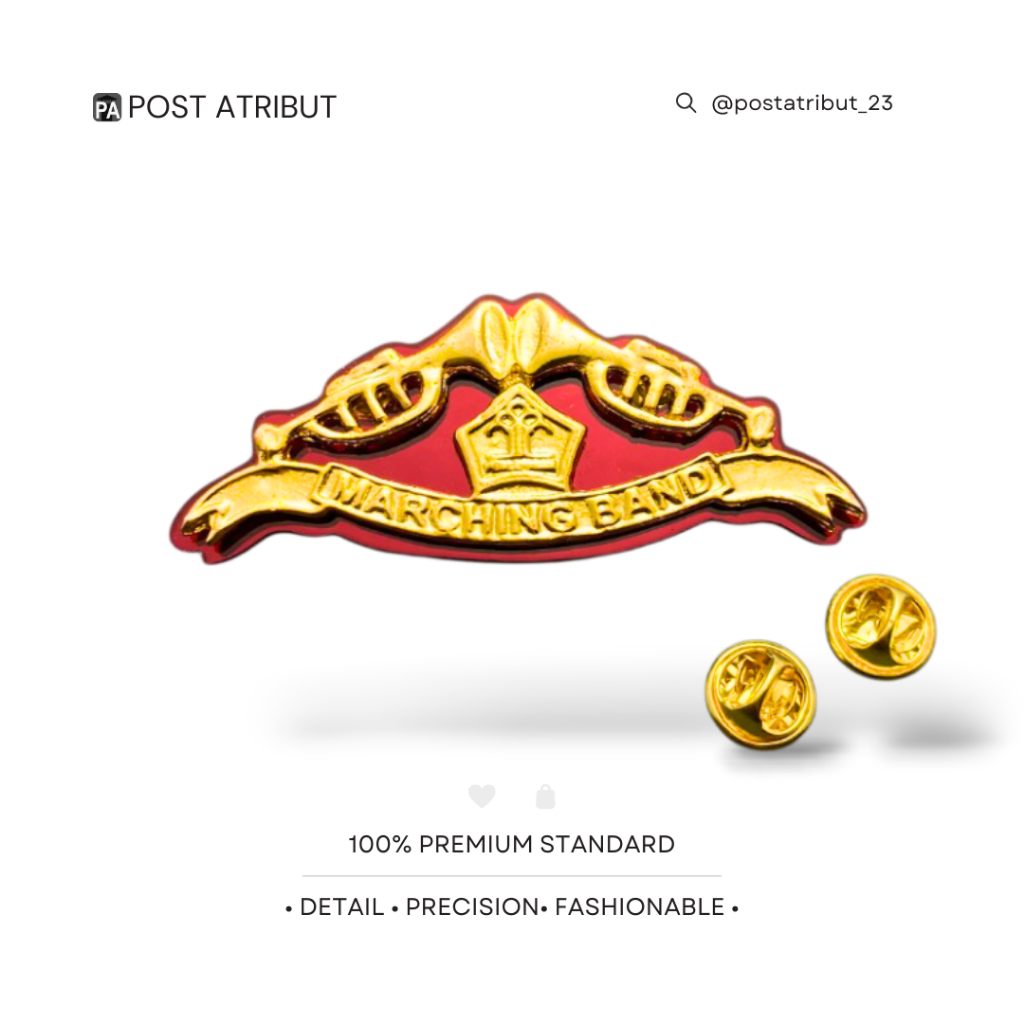 Standar Brevet Marching Band Poltekip / Pin Marching Band / Pengayoman / Taruna Terbail / Atribut Ta