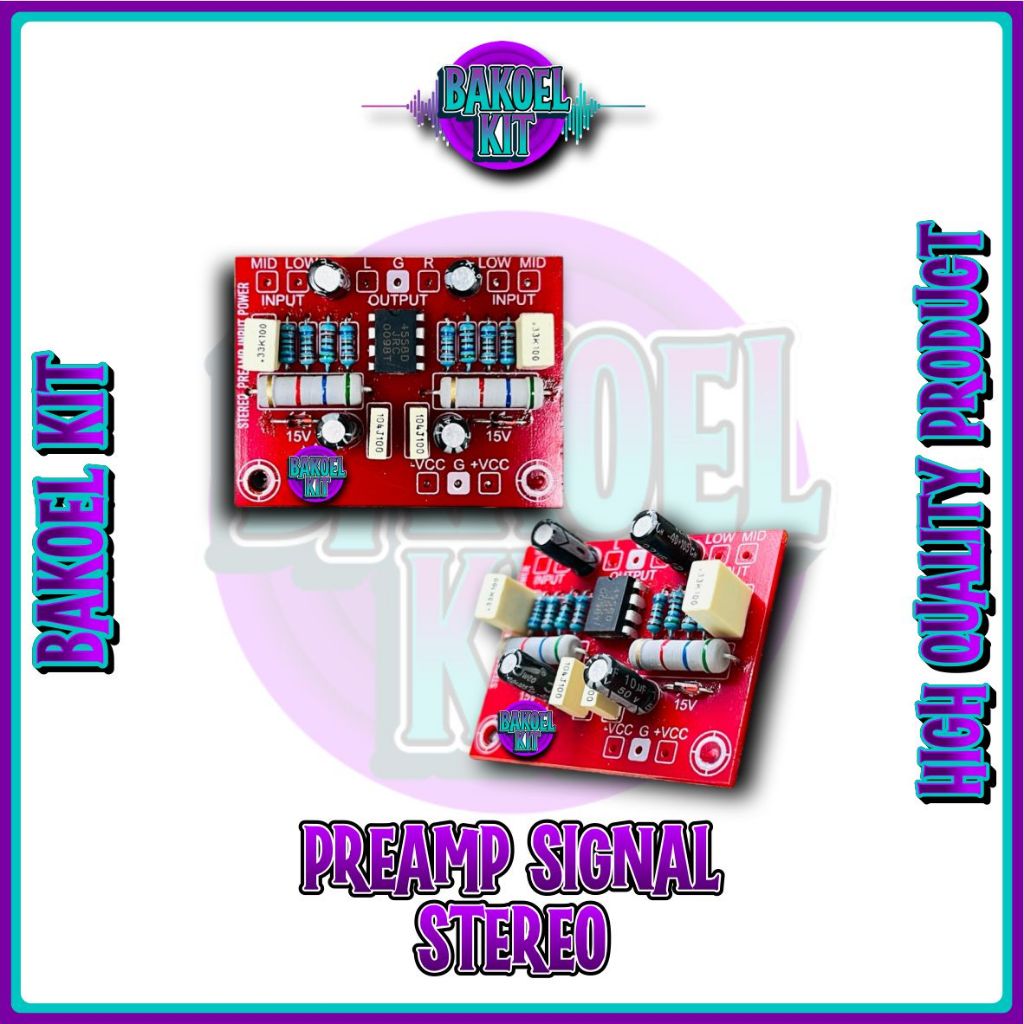Nakula Sadewi Pre Amp Signal Stereo Ups