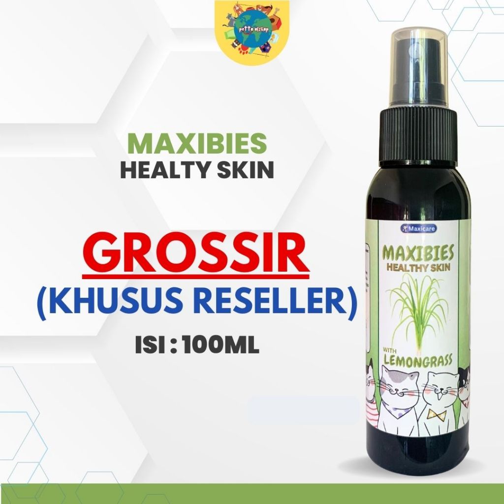 GROSSIR RESELLER Maxicare Obat Jamur Scabies Kucing Aman Alami