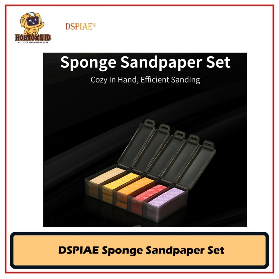 DSPIAE Sanding Sponge SET Amplas Model Kit
