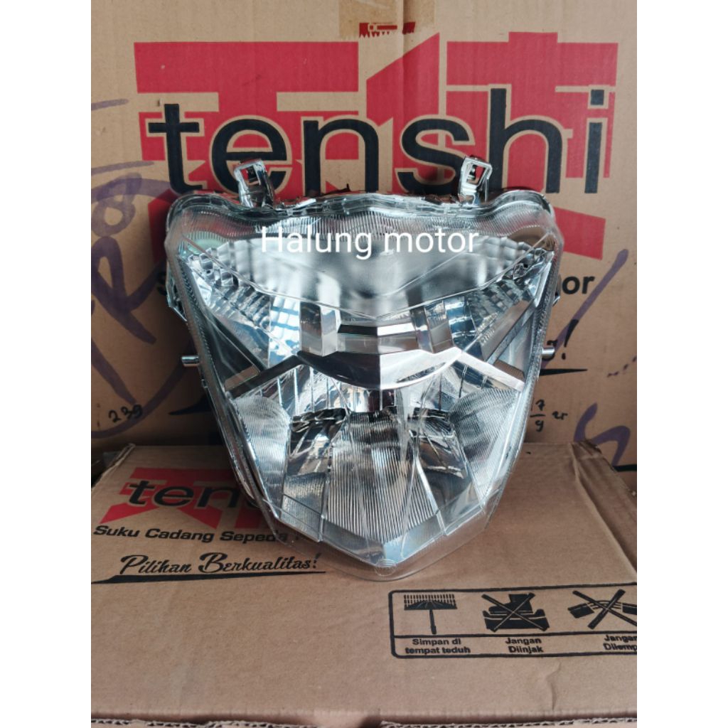 Tenshi lampu depan beat 16 reflektor lampu depan beat eco 2016-2019