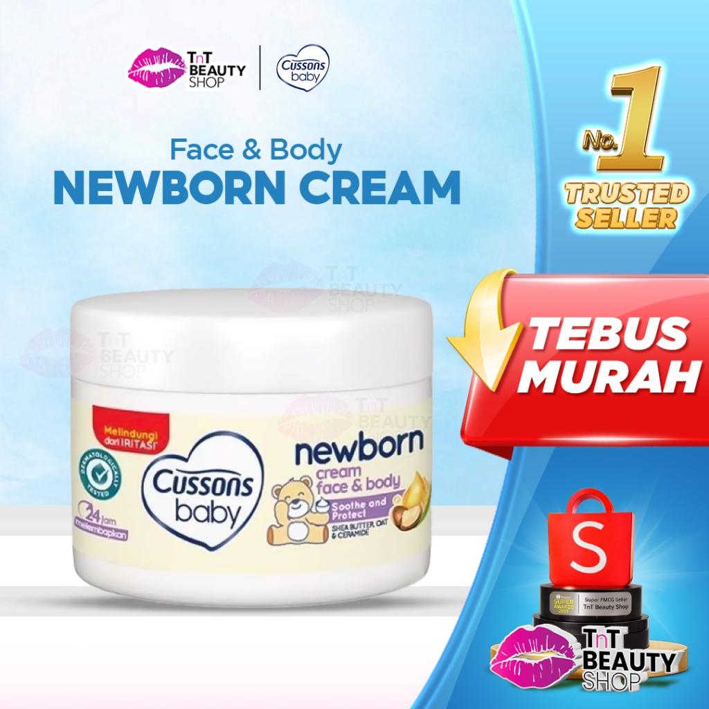 Cussons Baby Newborn Cream - Krim Bayi l TnT Beauty Shop