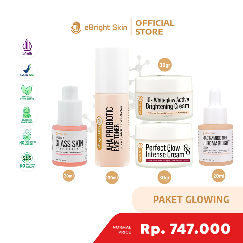 eBright Skin Paket Glowing - Glowing Level Up Ultimate