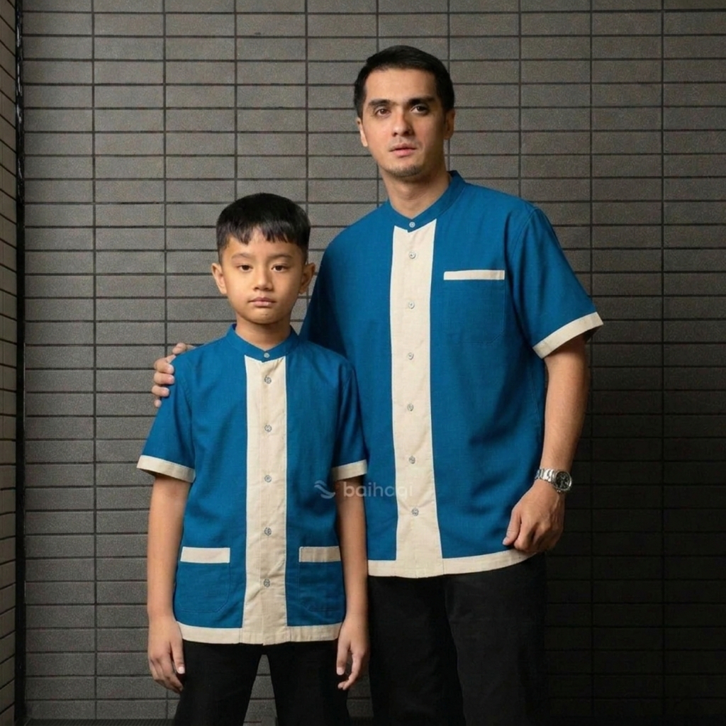 Baihaqi Kemko Couple Hanif Lengan Pendek BAKP57