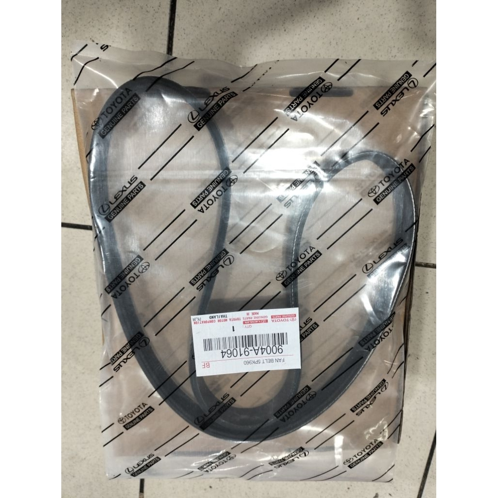 Fan belt tali kipas soluna manual transmisi 5pk960 original thailand