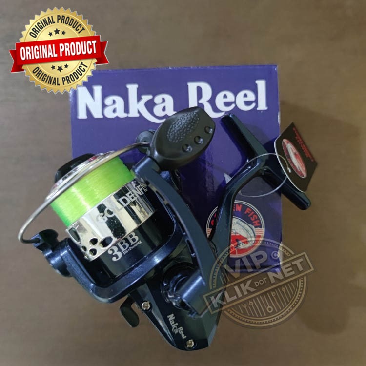 Reel Pancing Golden Fish Naka Reel Murah Alat Pancing Grosir
