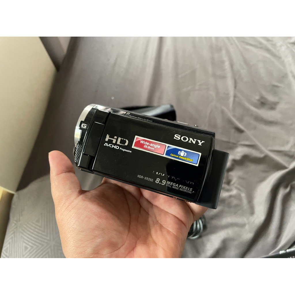 Handycam Sony HDR-XR260Ve Mulus Normal sudah Full HD