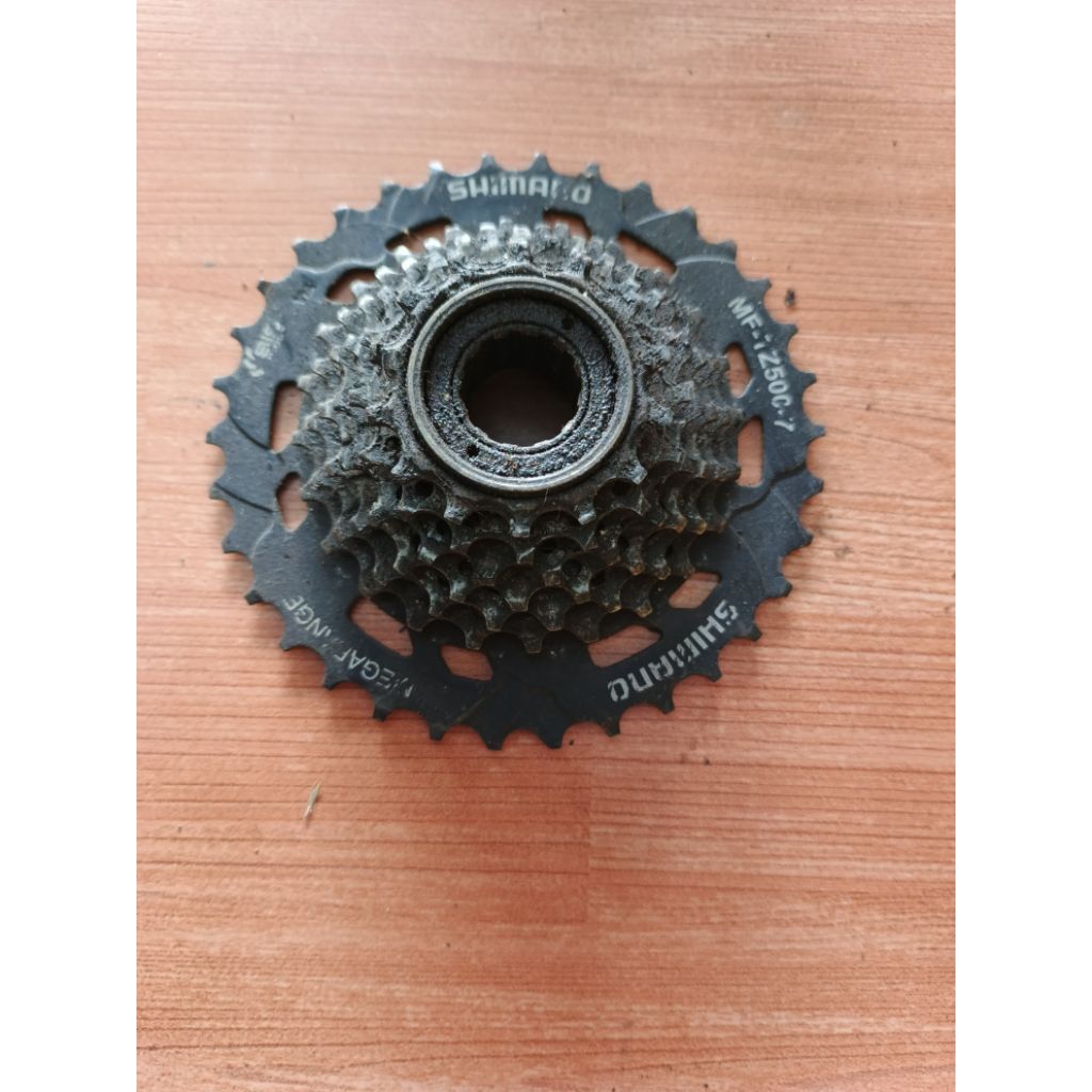 fherewell sepeda mtb shimano megarange 7 speed