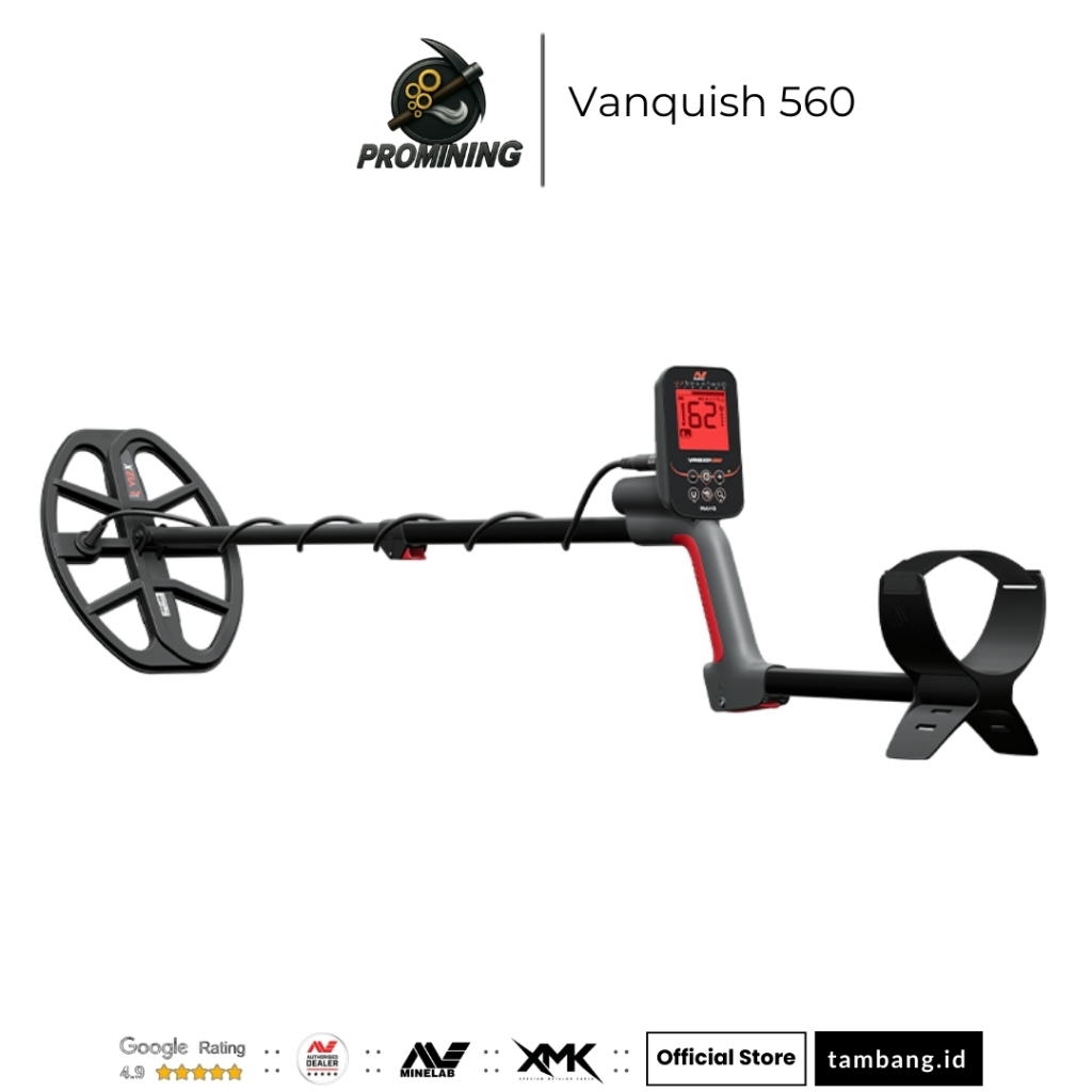 Minelab Vanquish 560 Metal Detektor Waterproof