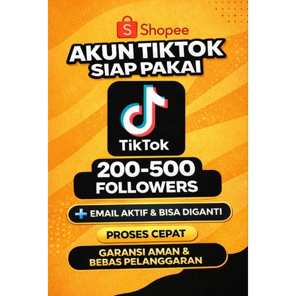 Akun t1kt0k 200-500 f0ll0wers bisa request nama