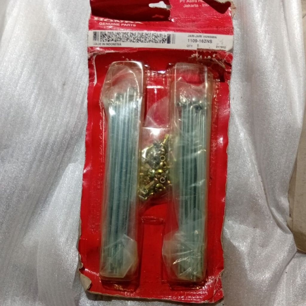 1109 162ns original ahm astra honda motor HGP genuine parts nos ruji jari jari velg roda belakang gl