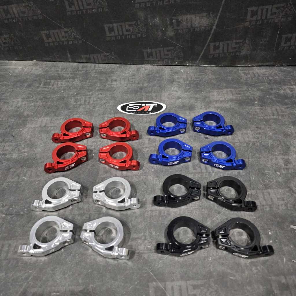 Cincin Breket Kupingan Lampu Rx King Dural Cnc Tk Pro AItech 30mm 33mm