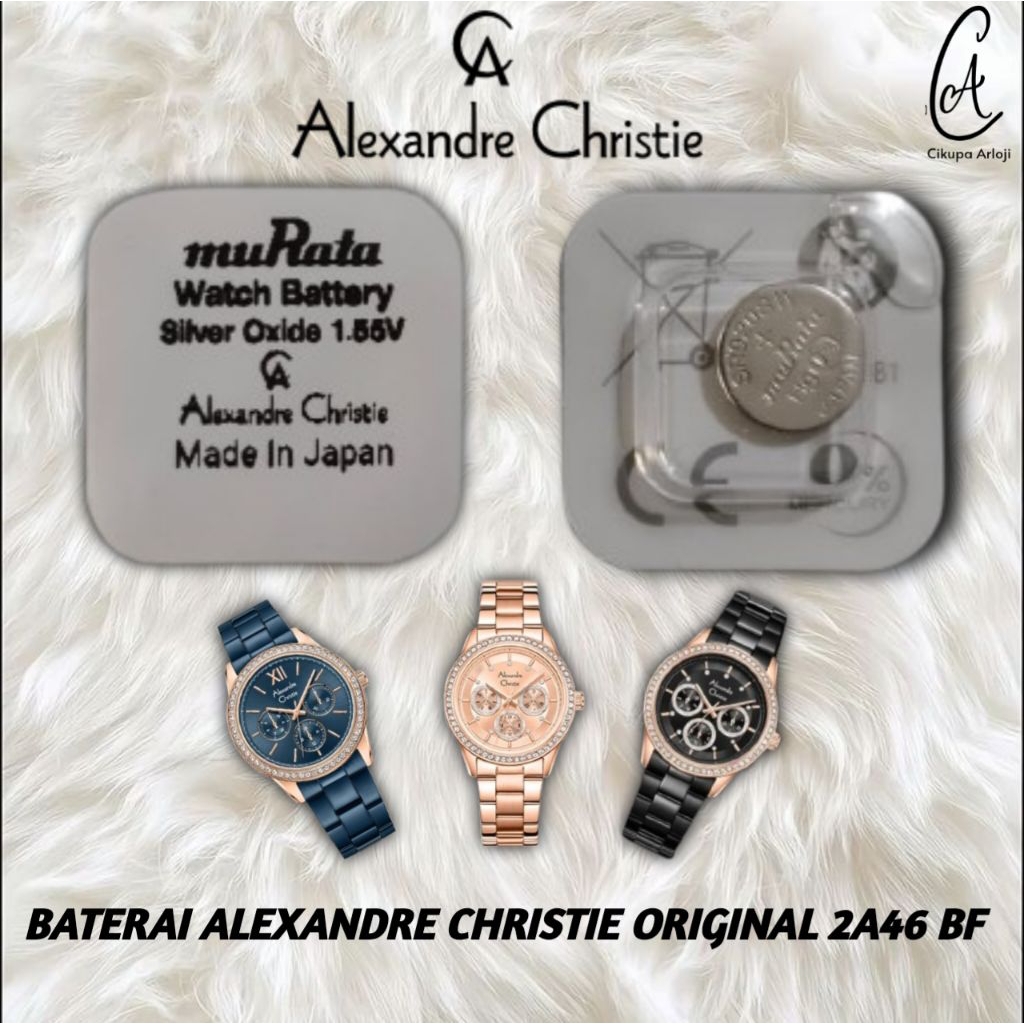 Baterai Alexandre Christie original 2A46 BF