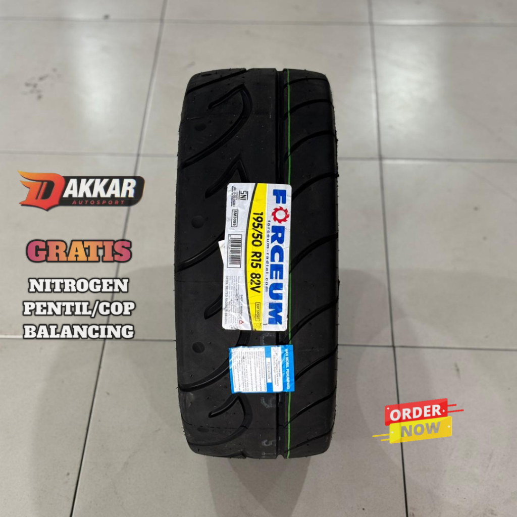 Ban Mobil Semislick 195 50 R15 Merk Forceum Exp Sport Ban Mobil Ukuran 195/50 Ring 15