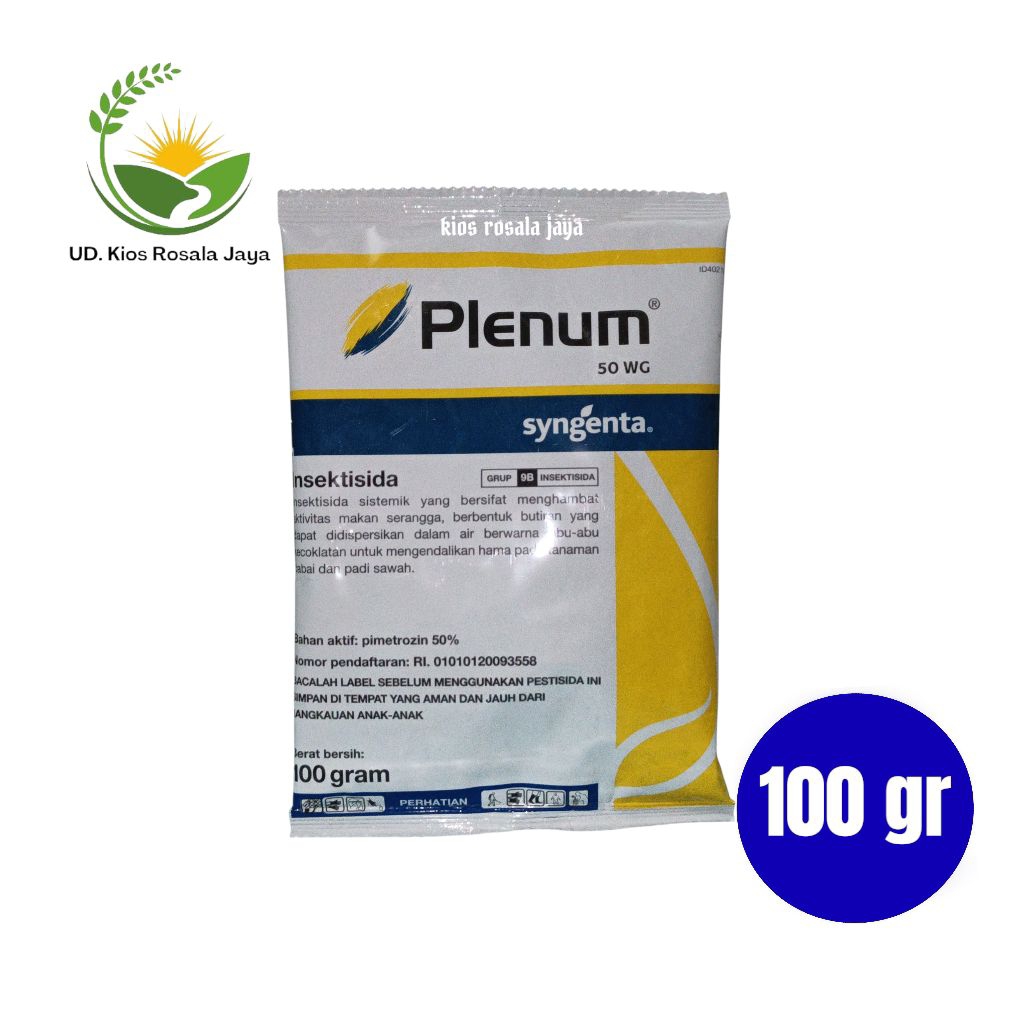 Insektisida Plenum 50 WG ORI 100 gram Ampuh Atasi Wereng