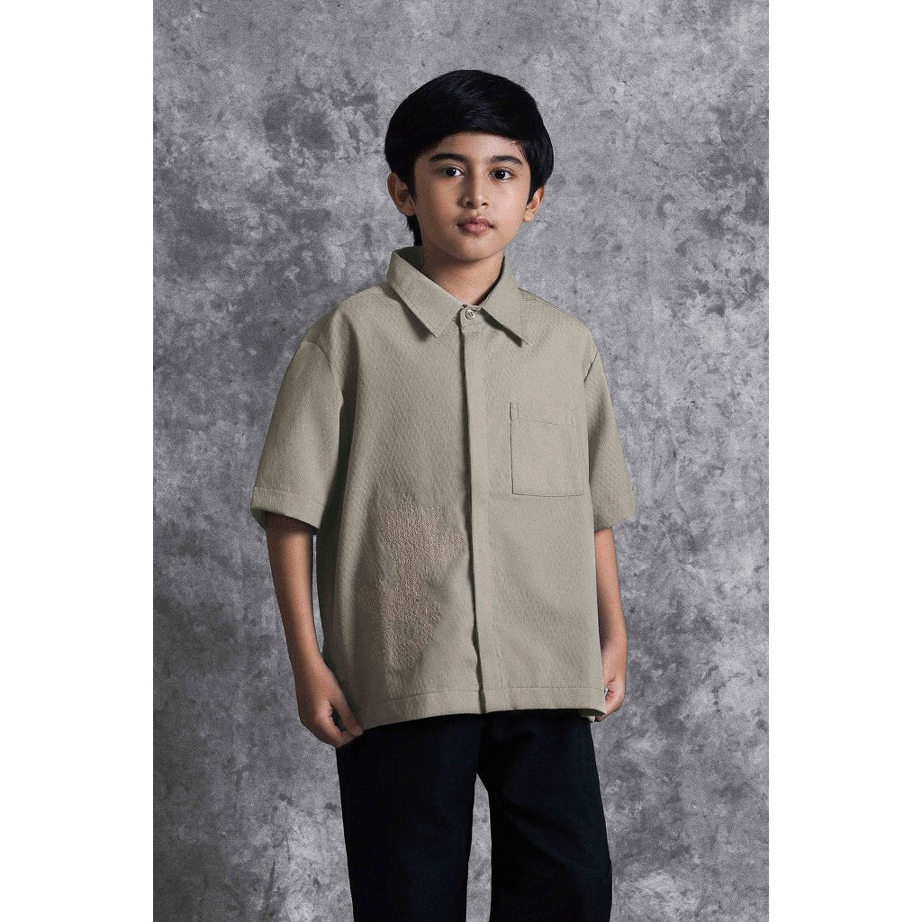Heymale Kemeja Anak Bordir Renjana
