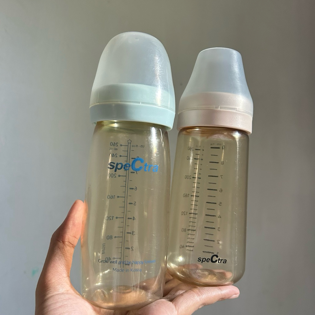 [PRELOVED] SPECTRA botol susu PPSU dot bayi feeding bottle bahan ppsu