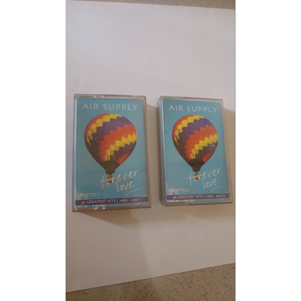 kaset pita air supply forever love greatest hits double